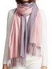 Cashmere Feeling Double Sided Solid Color Premium Scarf